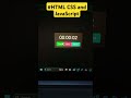 Digital stopwatch built on JAVASCRIPT 😉#programming #coding #HTML #CSS#JavaScript