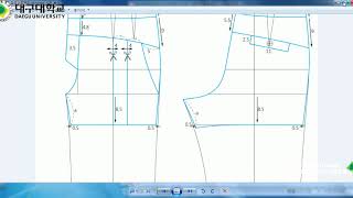 YUKA Lesson08_요크쇼트팬츠_03_뒤판외곽선