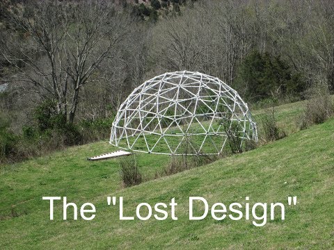 Why was the geodesic dome invented?