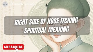 right side of nose itching spiritual meaning