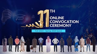 IOU's 11th Online Convocation