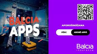 Balcia apdrošināšana APPS - abonē APPĀ!