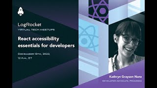 React accessibility essentials for developers