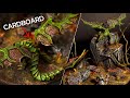 Forest Dragon Diorama: How to make a DRAGON from Cardstock