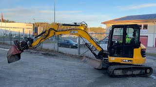 Köp Grävmaskin JCB 65R-1 med rotator och 4 redskap på Klaravik