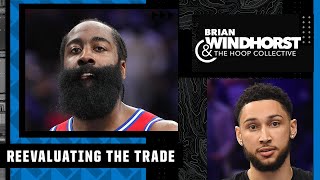 Reevaluating the James Harden - Ben Simmons trade one month later | The Hoop Collective