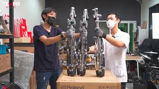 Unbox กลองไฟฟ้า Roland VAD506 มาพร้อมอุปกรณ์สุดล้ำ [Sound Module TD-27]