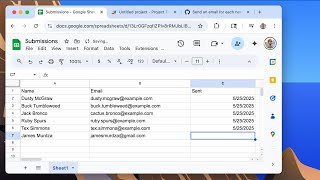 Send an email for each new row in a Google Sheet (Apps Script Tutorial)