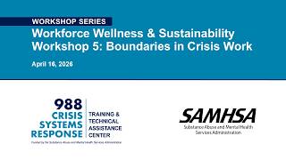Boundaries In Crisis Work
