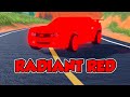 HOW TO GET THE NEW RADIANT RED COLOUR IN JAILBREAK! (Roblox)