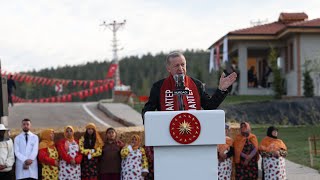 Gaziantep Nurdağı'nda Köy Evleri Anahtar Teslim Töreni