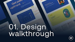 01. Advanced Webflow tutorial: Figma DESIGN WALKTHROUGH
