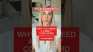 Child Safety 101 | Why Families Need a Secret Code Word #parenting #safety #childsafety