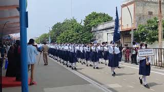 AHSS Marchpast | GIRLS | 75TH Independence Day | Pondy