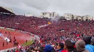 La joie aprè le but de Lhajhouje Derby 117