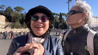 Vlog 61: ROME: The Piazzas, Basilica, Colosseo  and More: