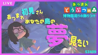 初見さんも大歓迎　アイコの夢探訪【あつまれどうぶつの森】meijiさんに届け　カールうすあじ島であつ森攻略法を検証　S3＃09【あつ森】【定期生配信】