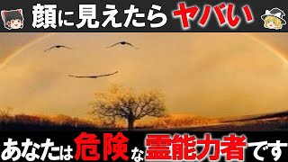 【ゆっくり解説】顔に見えたらヤバい！霊能力を診断する錯視クイズ