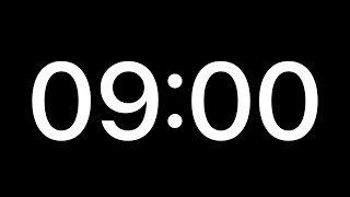 9 Minutes Countdown Timer || 540 Seconds Countdown Timer