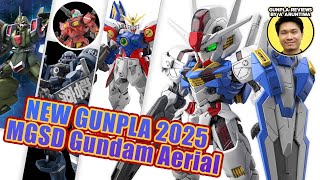 วิเคราะห์กันพลาใหม่ 2025 MGSD GUNDAM AERIAL ! 2025