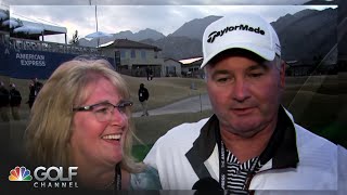 Nick Dunlap's parents emotional while taking pride in son | Golf Channel