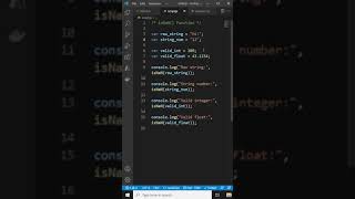 JavaScript isNaN() function - JavaScript Tutorial for Beginners