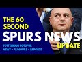 THE 60 SECOND SPURS NEWS UPDATE: Andy Robertson CONFIRMED as Tottenham Player, Levy Sells Shares!