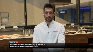 Kelemen Roland mesterszakács nyerte a Bocuse d’Or magyar döntőjét