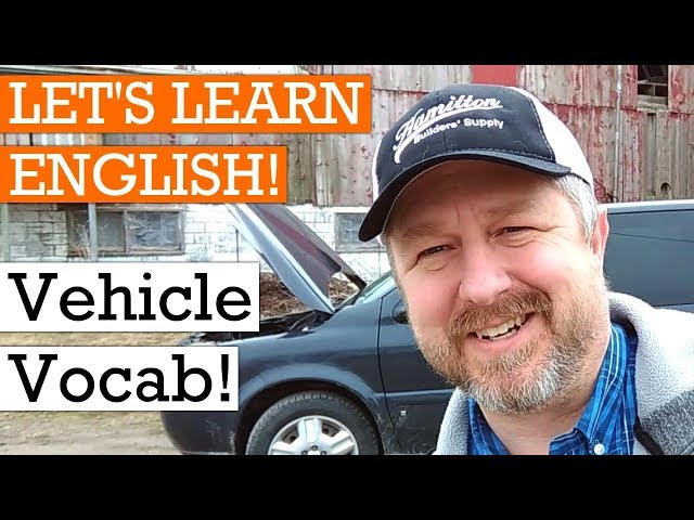 Vehicle Vocabulary Cars Trucks English Esl Video Lessons
