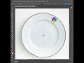 How easy to create plate design in Photoshop