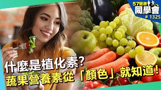 什麼是植化素？蔬果營養素從「顏色」就知道！【57健康同學會】｜隋安德 許晶晶 許輔 劉馨嬬 洪素卿 Carrol媽