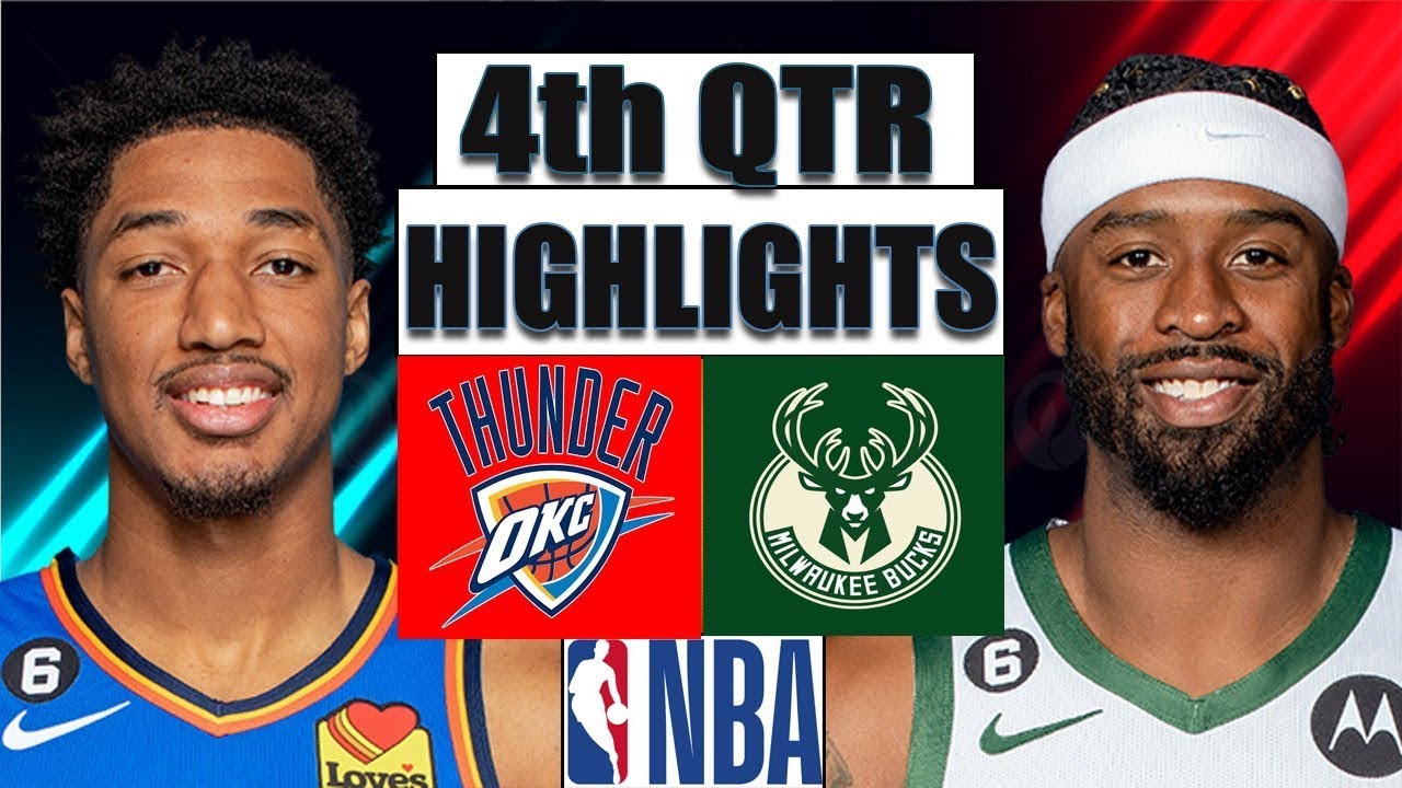 Oklahoma City Thunder Vs Milwaukee Bucks Full Game Highlights | Nov 5 ...