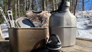 A Titanium Canteen Kit From SilverAnt Outdoors