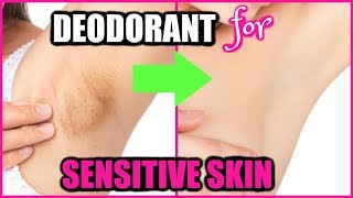 NATURAL DEODORANT FOR SENSITIVE SKIN & ECZEMA!│NATURALLY LIGHTEN DARK UNDERARMS, SMELL GOOD ALL DAY!