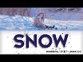 MAMAMOO MOONBYUL (마마무 문별) - SNOW (눈) Color Coded Lyrics (Han/Rom/Eng) 가사