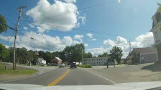 Driving Through Alfred, Maine