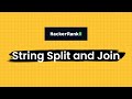 Hackerrank Solution | String Split and Join | #15