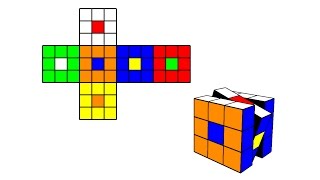 Processing language examples - 4. Rubik's cube