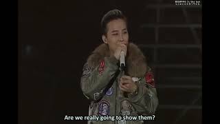 BIGBANG - 눈물뿐인 바보(A Fool of Tears) (BIGBANG Alpha Concert in Seoul 2013)