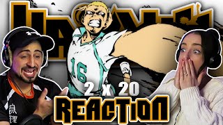 KARASUNO VS SEIJOH! 🏐 Haikyuu!! 2x20 REACTION! | 