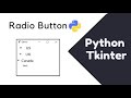 RADIO BUTTON IN PYTHON TKINTER|CODEJAL|
