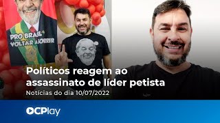 Políticos reagem ao assassinato de líder petista