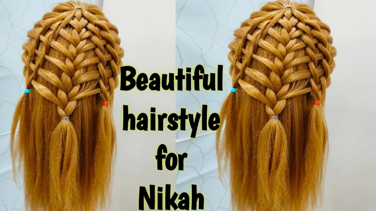 New Hairstyle For Nikah Bride Beautiful Hairstyle рџ Youtube