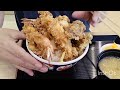 アウトレットパーク木更津の金子半之助で大海老天丼を食べてみた。