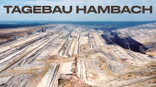 4K Drone | Tagebau Hambach, Germany - largest surface mine in Western Europe