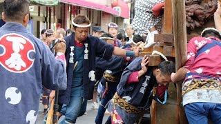 下分の山車　千葉銀前でのの字廻し　佐原の大祭　秋祭り2016　最終日　00010