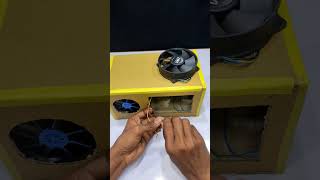powerful air cooler at home | Science project for mini air cooler #cooler #shorts #viral #trending