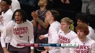 2024 #A10MBB Championship Quarterfinals - Richmond vs. Saint Joseph's Highlights