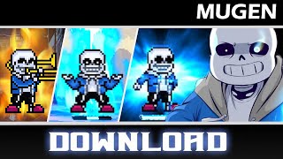 Sans (UNDERTALE) JUS Edit InSeph - MUGEN JUS CHAR