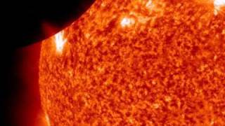 March 4, 2011: Lunar Transit Observed by SDO (Partial Eclipse)